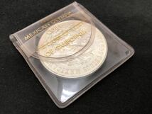 ■アンティーク　1968年　メキシコオリンピック　コイン 25ペソ　記念コイン　銀　シルバーカラー　22.4g_画像1