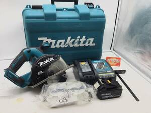 【領収書発行可】☆Makita/マキタ 18v充電式チップソーカッター充電器・バッテリー1個付 CS551DZ [ITMG9SY7EHHY]