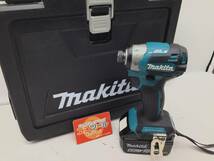 【領収書発行可】★Makita/マキタ 18v充電式インパクトドライバ TD173DRGX[青/Blue] [ITJ8JROPH0NC]_画像1