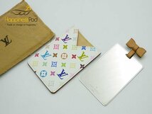 LOUIS VUITTON　ルイヴィトン　モノグラム　マルチカラー　エテュイ　ミロワール　コンパクトミラー　ブロン　MI1003　M92651　送料無料_画像1