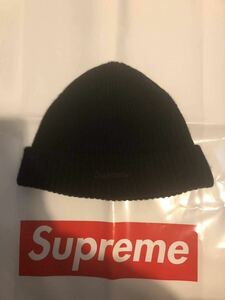 Supreme シュプリーム　Loose Gauge Beanie ニット帽　ビーニー　ルーズ　帽子　BLACK ブラック　黒