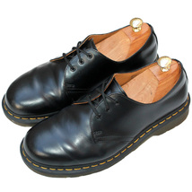 Dr.MARTENS ドクターマーチン★3ホールシューズ UK8＝27 1461 PW 3EYE SHOE ブラック オックスフォード fk i-660_画像2