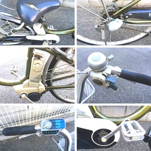 YAMAHA 電動アシスト自転車 New PAS バッテリー付、充電器付、カギ付 ※現車確認可・直接手渡し可 or SSX営業所留め発送の画像10