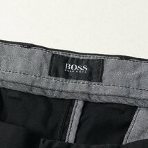 美品 HUGO BOSS ヒューゴボス パンツ サイズ:56 ストレッチツイル チノパンツ ブラック 黒 ボトムス ズボン ブランド ファッション_画像3