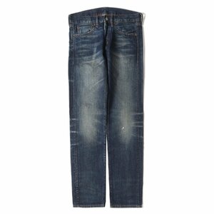  прекрасный товар DENIM & SUPPLY Ralph Lauren Denim & принадлежности Ralph Lauren Vintage обработка тонкий Fit Denim брюки индиго 28×32