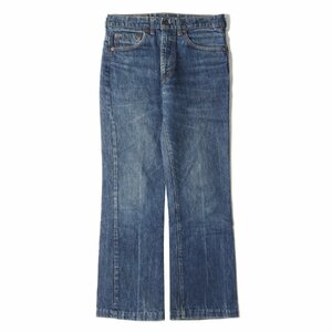 Levis リーバイス デニム パンツ 31×34 70s 517 66前期 ブーツカット デニムパンツ 517-0217 インディゴ 70% 70年代 ヴィンテージ 古着