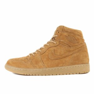 美品 NIKE ナイキ サイズ:28.0cm AIR JORDAN 1 RETRO HIGH OG WHEAT 555088-710 エア ジョーダン1 レトロ ハイ ウィート US10 スニーカー