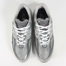 美品 NEW BALANCE ニューバランス サイズ:28.5cm M990 GL6 / M990 V6 MADE IN U.S.A / 2022年製 グレー US10.5 2E ローカット スニーカー_画像4