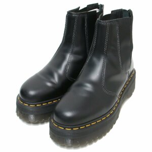 美品 Dr.Martens ドクターマーチン Ys ワイズ コラボ ブーツ シューズ 靴 ブラック 黒 UK6(25.0cm) チェルシーブーツ 厚底 カジュアル