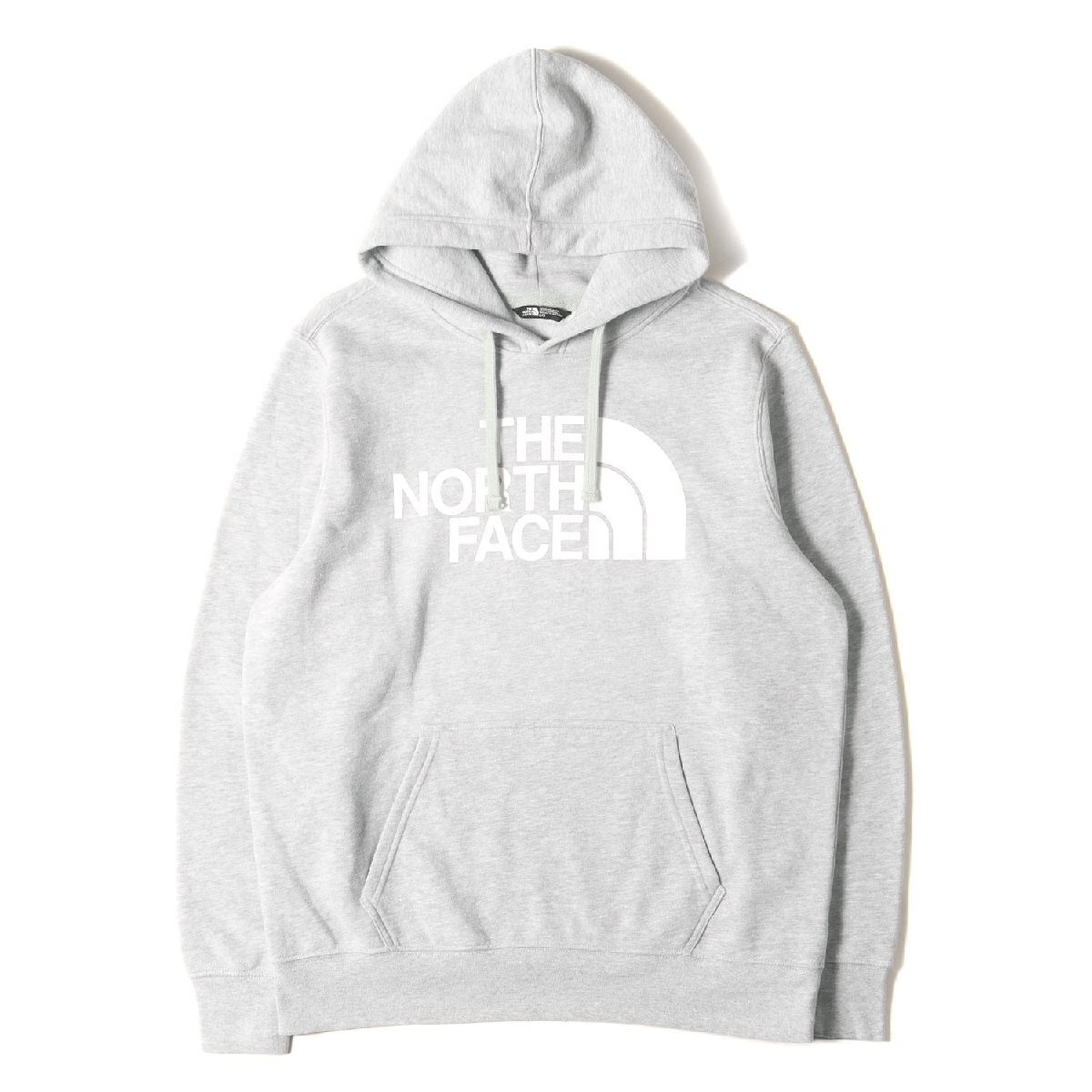 THE NORTH FACE ノースフェイス パーカー サイズ:L 9AW ロゴプリント スウェットパーカー HALF DOME HOODIE ヘザーグレー フーディー