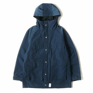 DESCENDANT ディセンダント ジャケット サイズ:2 20AW 裏地チェック 60/40クロス マウンテンパーカー BROOK 60/40 JACKET ネイビー