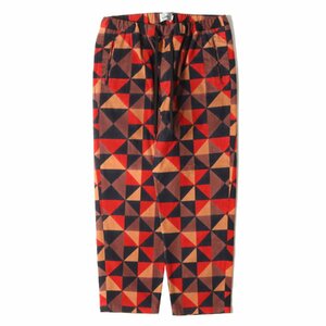 CALEE キャリー パンツ サイズ:XL 22AW ジオメトリック 幾何学模様 プリント イージー スラックスパンツ GEOMETRIC PATTERN EASY SLACKS