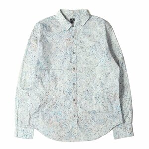 Paul Smith ポールスミス シャツ サイズ:L ヘブン スポット プリント 長袖シャツ HEAVEN SPOT PRINT SHIRT ライトブルー マルチカラー