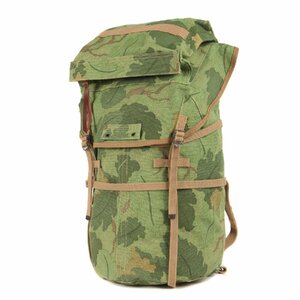 新品同様 RRL ダブルアールエル ミッチェルカモ キャンバス バックパック Jayhawk Backpack ミッチェルカモ 迷彩 ラルフローレン カバン