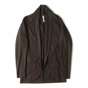 ATTACHMENT Attachment cardigan size :1 franc nela-na smooth stole cardigan AJ93-210 Brown made in Japan tops 