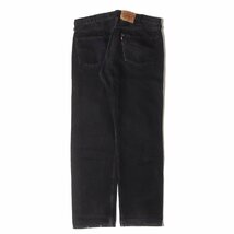 Levis リーバイス デニムパンツ サイズ:40×34 90s 501 後染め ブラック デニム パンツ 501-0660 USA製 黒 75% 90年代 vintage_画像2