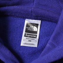 Supreme シュプリーム パーカー サイズ:M 18AW THE NORTH FACE フォトプリント スウェットパーカー Pullover Hoodie ロイヤル_画像3