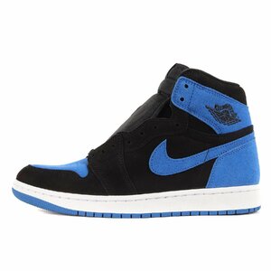 NIKE ナイキ サイズ:27.0cm AIR JORDAN 1 RETRO HIGH OG ROYAL REIMAGINED(DZ5485-042) エアジョーダン1 レトロ ハイ ロイヤルブルー US9