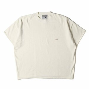 WIND AND SEA ウィンダンシー Tシャツ サイズ:M 22SS nestwell オーバーサイズ クルーネック 半袖Tシャツ S/S tee アイボリー トップス