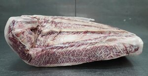 雌メス北海道産A5等級黒毛和牛三角バラ6.4Kg 冷凍 霜降りカルビ 個体識別番号1566003146加工別途料金で可能です