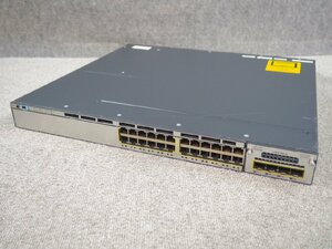 [N547] ☆ Cisco　Catalyst 3750-Xシリーズ　WS-C3750X-24P-L V05 ☆ Version 15.0(1)SE2 ☆ C3KX-NM-1G搭載 ☆