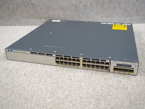 [N548] ☆ Cisco　Catalyst 3750-Xシリーズ　WS-C3750X-24P-L V05 ☆ Version 15.0(1)SE2 ☆ C3KX-NM-1G搭載 ☆