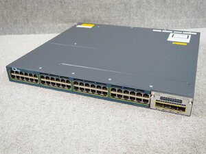 [N558] ☆ Cisco　Catalyst 3560-Xシリーズ　WS-C3560X-48P-L V05 ☆ Version 12.2(58)SE2 ☆ C3KX-NM-1G搭載 ☆