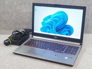 [150] ☆ Win11認証済 ☆ Fujitsu CELSIUS H770　Core i7-7820HQ 2.90GHz/16GB/SSD 256G/Quadro M1200 ☆ 15.6ワイド 1920x1080表示 ☆