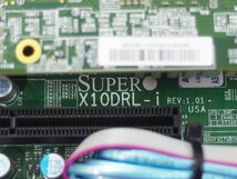 [S392] ☆ SUPERMICRO マザーボード X10DRL-i ☆ 10C Xeon E5-2630 V4 2.20GHz×2/32GB/300GB×2 ☆_画像5
