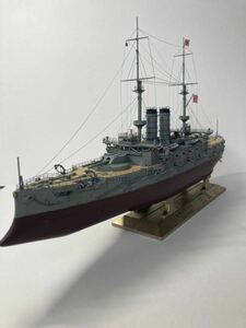 日本海軍 戦艦 三笠 1/350 完成品 ハセガワ