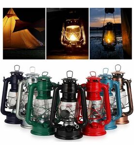 オイルランタン 灯油ランプ キャンプライト 防災用 ヴィンテージ ランタン