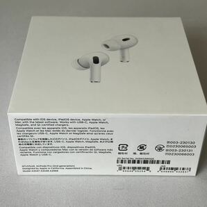 【送料無料】★未使用★★Apple AirPods Pro 第2世代 USB-C ワイヤレスヘッドフォン MTJV3J/A 2024年3月購入品の画像2