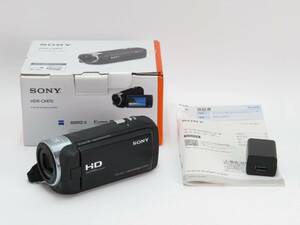 [F856] 送料込! SONY HDR-CX470 ブラック デジタルビデオカメラ HANDYCAM ソニー 美品