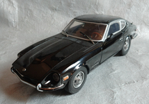  1/18 サンスター？ ダットサン240Z 日産フェアレディZ 黒_画像2