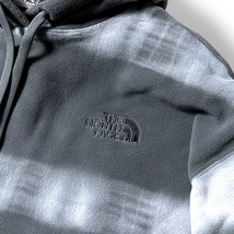 新品 THE NORTH FACE ノースフェイス ホワイトレーベル DYEING 製品染め マイクロフリース フーディー パーカー プルオーバー L ◆B3246a_画像6