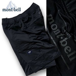 新品 mont-bell モンベル バックプリント ストレッチ スウェットライク トレッキングパンツ アウトドア 85 XL LL トレイル 登山 ◆B3418の画像1