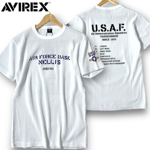 新品 AVIREX アヴィレックス ワッフル素材 吸汗速乾 USグラフィック 半袖 Tシャツ インナー 3134054 M 春夏 ミリタリー 軍物 ◆B3456