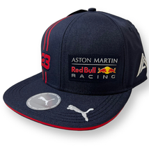 新品 PUMA プーマ Red Bull Racing レッドブル ALEX ALBON ロゴ刺繍 ベースボール キャップ 023293 メンズ 帽子 モータースポーツ◆B174f_画像1