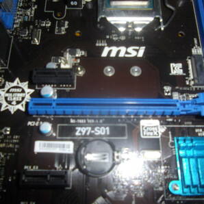 MSI/Z97-SO1-LGA-1150タイプ/CPU-i3-4150-3.5GHz/バイオス確認品ですがジャンク品で の画像2