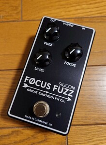 未使用品　Great Eastern FX Focus Fuzz SILICON　ファズ　シリコン