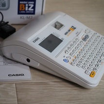 CASIO　テプラ　ラベルライター　ラベル作成　ネームランド　NAME LAND　BIZ　KL-M7　_画像3