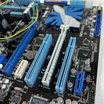 マザーボード+CPU ASUS P7P55D-E EVO intel Core i3 530 クーラー付 起動Bios確認済み　LGA1156_画像4