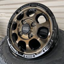 マッドクロス グレイス◆12X4.0J+43 100-4H◆JWL-T ブロンズクリア TOYO◆オープンカントリーR/T◆145/80R12 145R12 6PR 軽トラ 軽バン_画像5