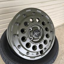 ナイトロパワーH12ショットガン◆ グッドイヤーEG02◆155/65R14◆NBOXタントムーヴワゴンRラパンアルトワークスデイズトコットODグリーン_画像6