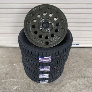 ナイトロパワーH12ショットガン◆ グッドイヤーアイスナビ8◆155/65R14◆NBOXタントムーヴワゴンRラパンアルトワークス ODグリーン