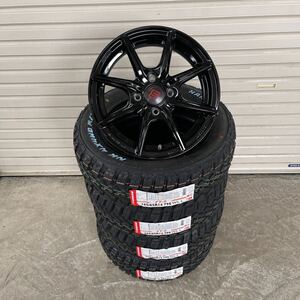 《SEIN EK》 ナンカン FT-9ホワイトレター165/65R14◆4×4 M/Tマッドタイヤ ハスラー ハイゼット チューナーサイズ5.5J+43 100-4H