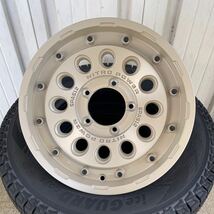 ヨコハマジオランダーG075◆185/85R16◆MID NITRO POWER H12 ショットガン16×6J-5 139.7/5H スズキ　ジムニー　シエラJB64 サンドベージュ_画像3