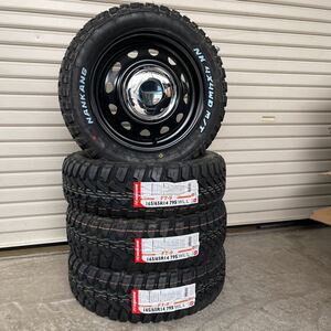 《ネオキャロ》ナンカンFT-9 ゴツゴツ◆165/65R14◆ホワイトレター◆4×4 M/Tマッドタイヤ エブリィ キャリーハスラー軽トラ軽バンクローム