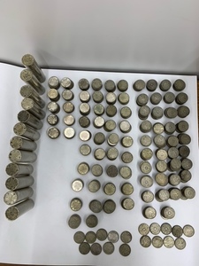 【7171～】100円銀貨・百円銀貨 大量まとめ 1478枚 約7Kg 東京オリンピック・鳳凰・稲穂　記念硬貨