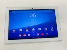 ★送料無料★ジャンク★au★Xperia Z4 Tablet SOT31★ホワイト★3026001944★SYS★03/13_画像1